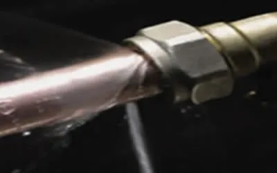 water leak in Heywood
